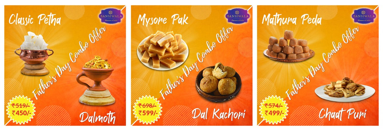 Make your father feel special with a box full of sumptuous delights