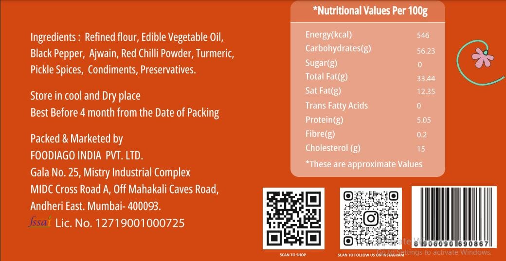 Achari Mathri Namkeen bansiwala.co.in