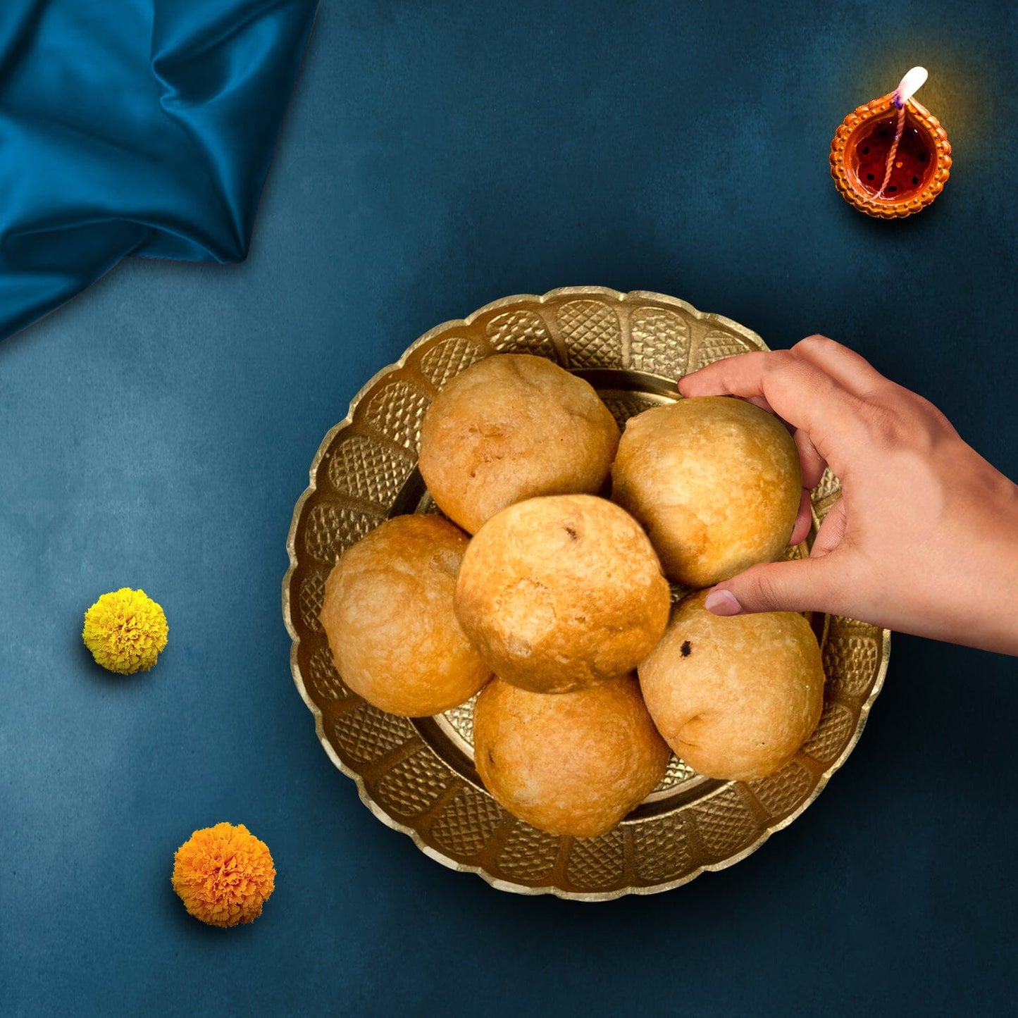 Dry Fruit Mini Kachori Namkeen bansiwala.co.in