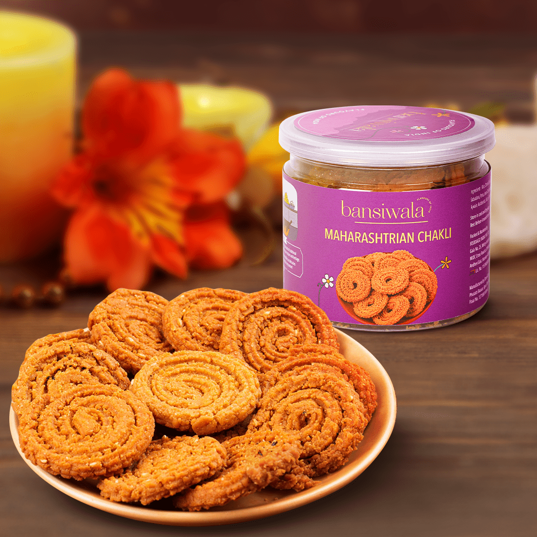 Maharashtrian Chakli (Bhajani) Namkeen bansiwala.co.in